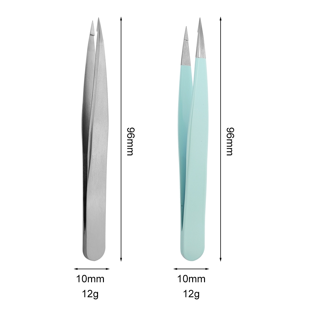 Precision Stainless Steel Tweezers for Flawless Grooming
