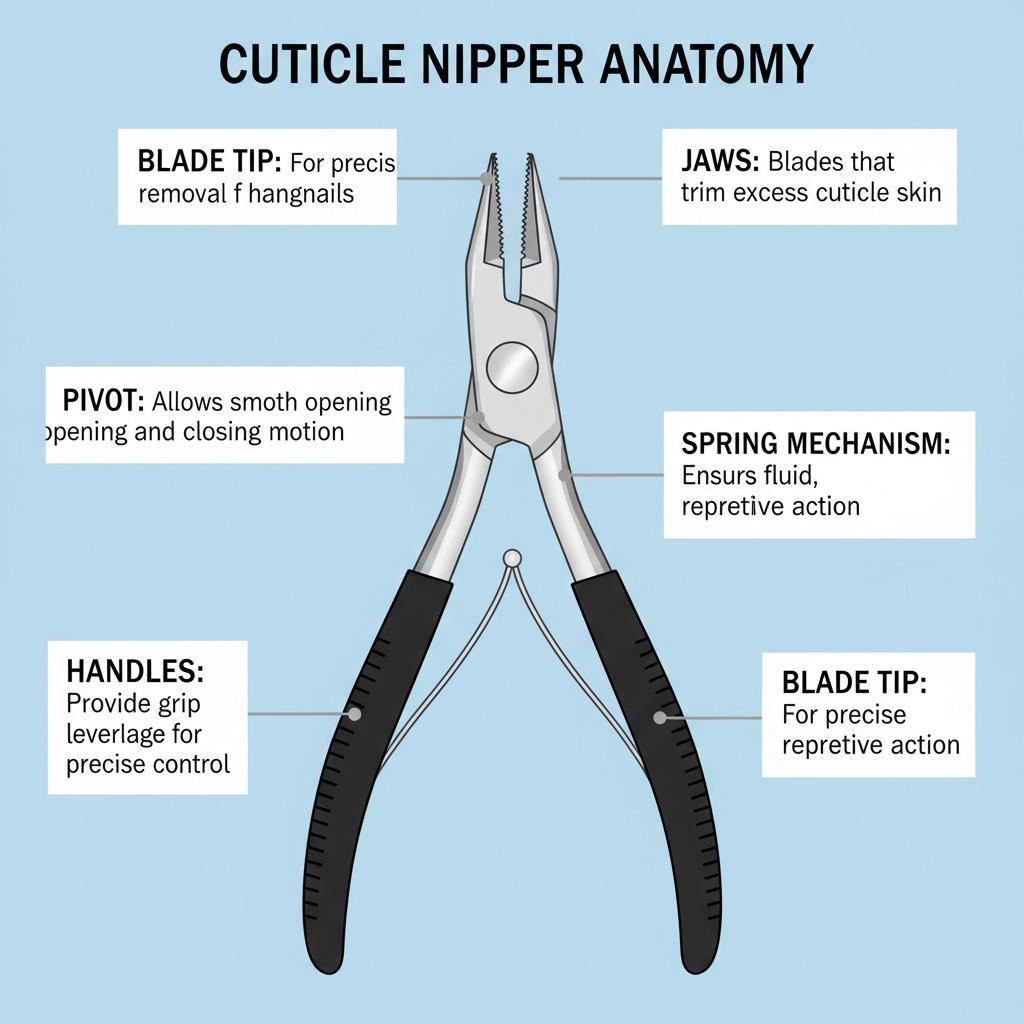 精密なケアのためのキューティクルニッパーの刃のサイズを理解する