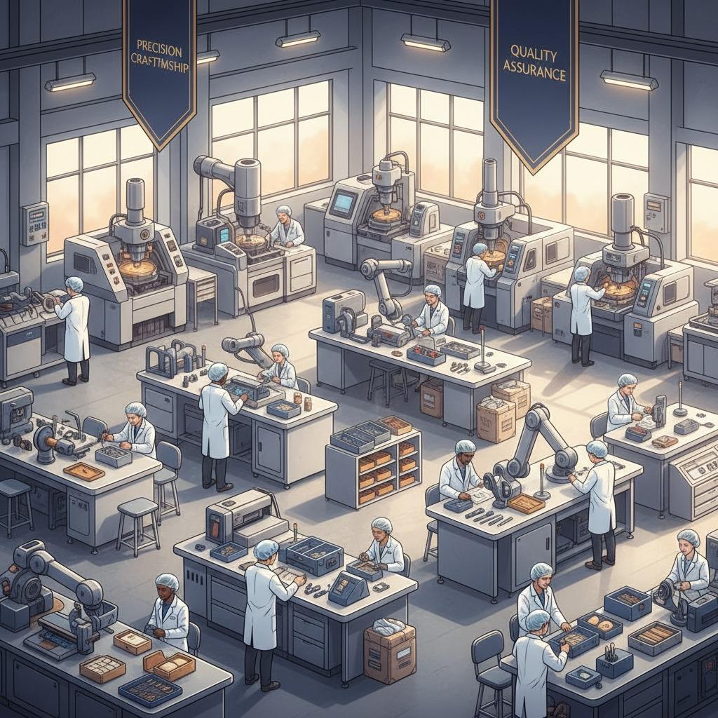 Entdecken Sie die herausragende Maniküre-Set-Fabrik von Olimor Beauty.