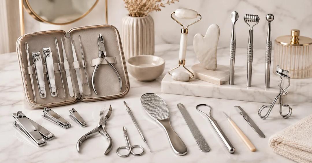 Ferramentas de beleza em grandes quantidades: como avaliar kits de cuidados pessoais variados