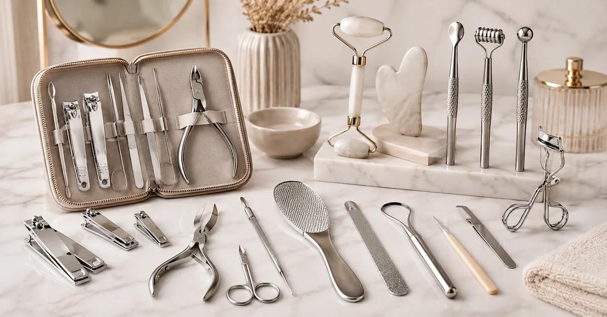 Ferramentas de beleza em grandes quantidades: como avaliar kits de cuidados pessoais variados