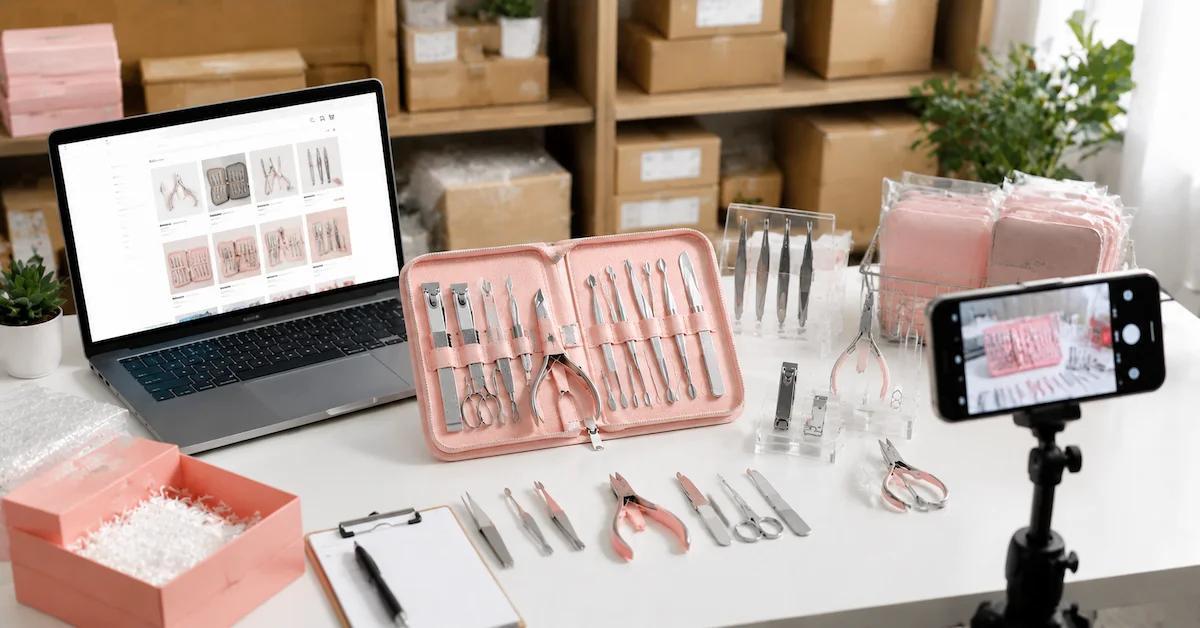 Prodotti di bellezza per negozi online: come presentare e vendere kit per la cura della persona
