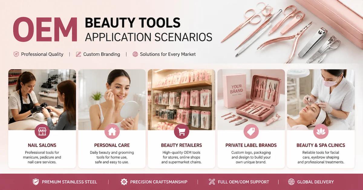 OEM Beauty Tools Manufacturer Guide for Custom Nail Sets