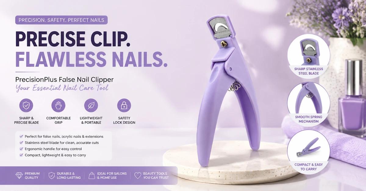Retail Beauty Tools Supplier Guide to Choosing a False Nail Clipper