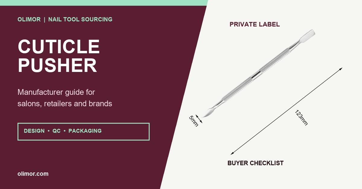 Comment choisir un fabricant de repousse-cuticules : Guide B2B