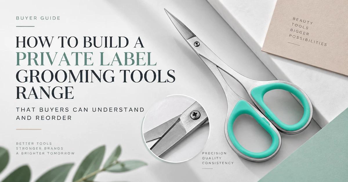 How to Build a Private Label Grooming Tools Range That Buyers Can Understand and Reorder