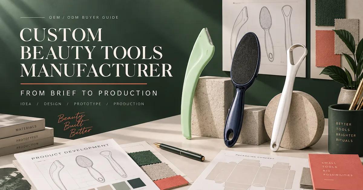 How to Work With a Custom Beauty Tools Manufacturer From Brief to Production